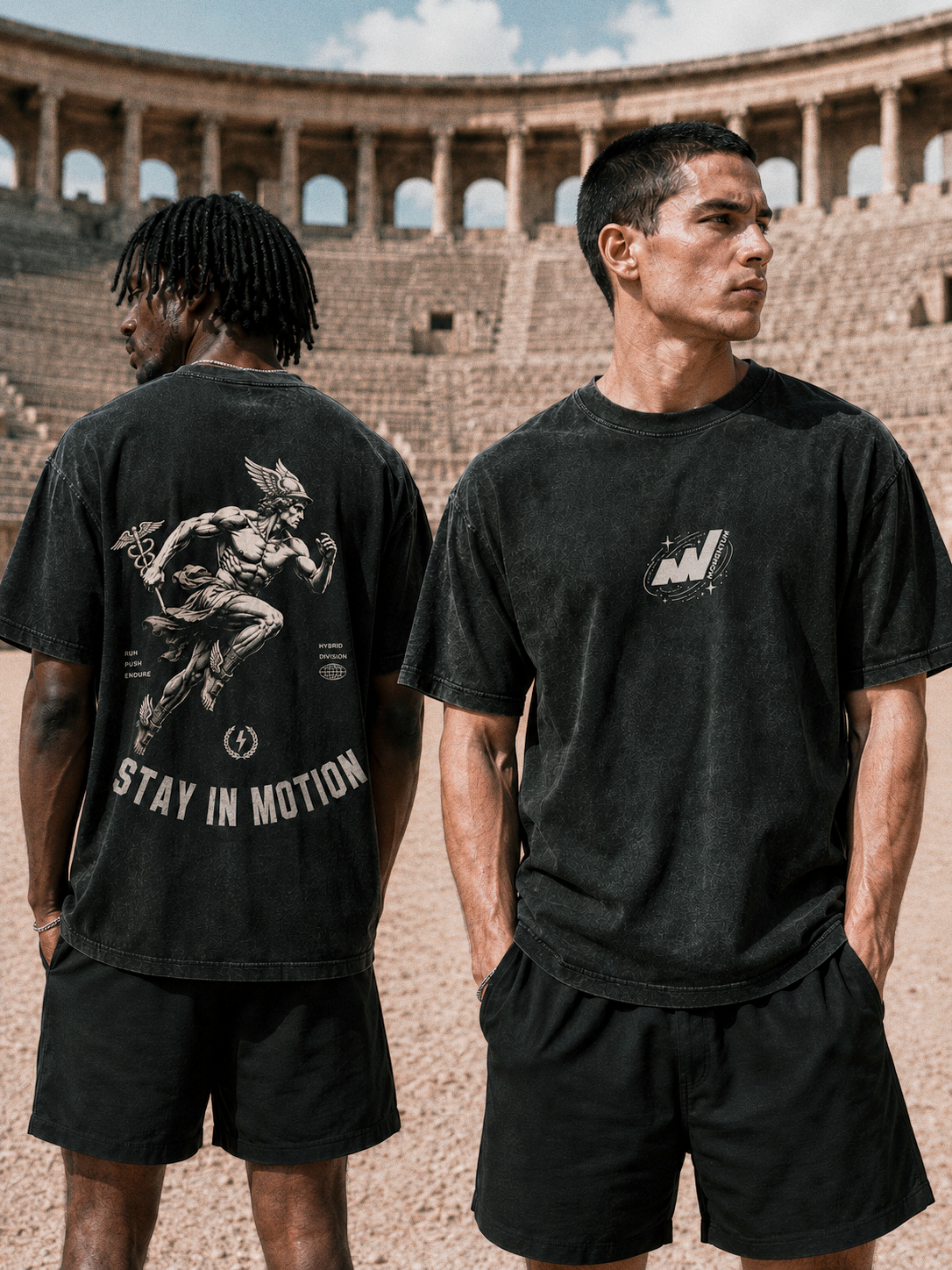 Tee-shirt MOMENTUM - Hermès le messager des dieux