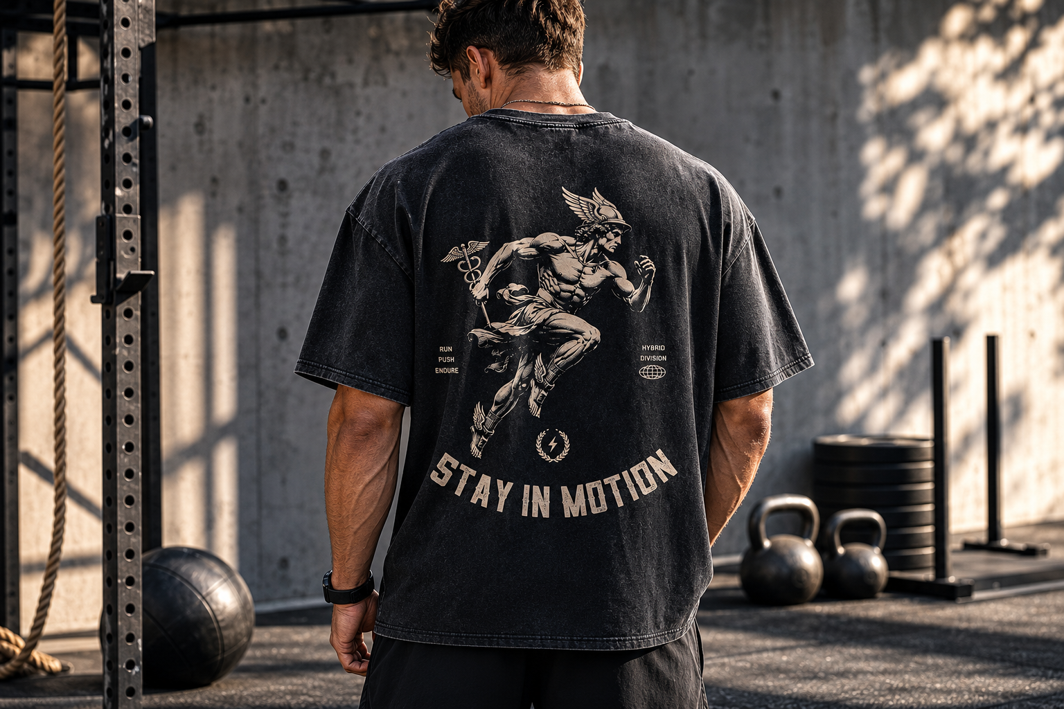 Tee-shirt MOMENTUM - Hermès le messager des dieux